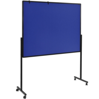 Tablica mobilna suchościeralna duża magnetyczno - filcowa